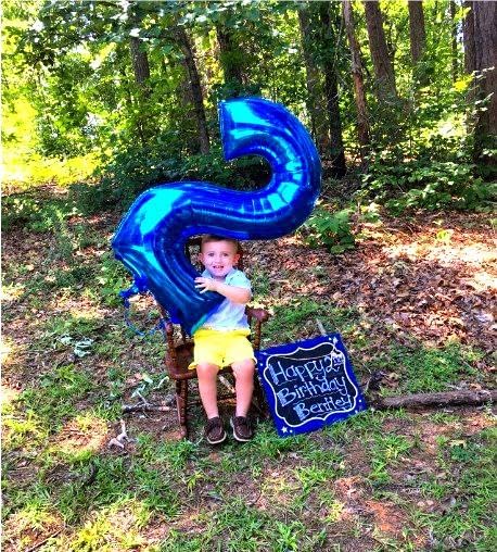Giant Navy Blue 2 Balloon Number 40 Inch, Two Number Balloons Birthday Supplies, 2nd 12 22 32 62 Year Old Birthday Party Celebration, 2025 Second 2 Bluey Balloons Graduations Anniversary Decorations