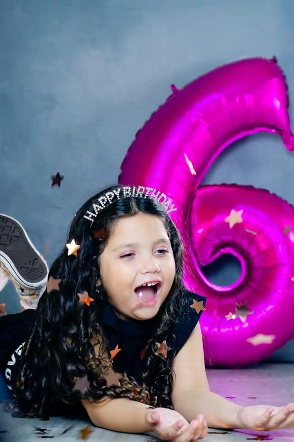 8 Balloon Numbers, 40 Inch Rose Purple 8 Birthday Decoration for Women And Men, Balloons Decoration for Happy 8 18 28 80 Birthday, Wedding Anniversary, New Year, Halloween Party Decoration
