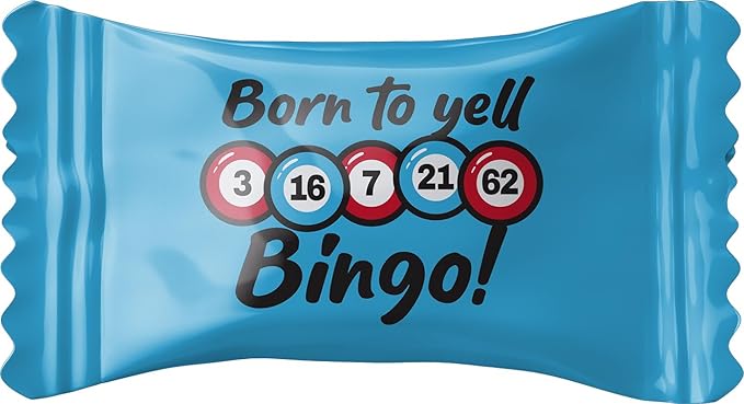 Party Sweets Bingo Buttermints by Hospitality Mints, Appx 300 mints, 7-Ounce Bags (Pack of 6)