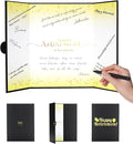 Black Gold Retirement Party Decorations - Retirement Signing Board Guest Book Alternative | Officially Retired Gift for Men & Women | Farewell Party Supplies