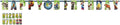 Jurassic World Multicolor Jumbo Add-An-Age Paper Letter Banner - 10.5' x 10" (Pack Of 1) - Great For Dino-Themed Celebrations