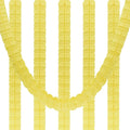 PATIKIL 9.8ft Four-Leaf Garland, 6 Pack Tissue Paper Hanging Flower Garland Reusable Streamers for Party Wedding Backdrop Decorations, Yellow