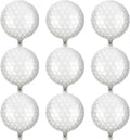 9PCS Golf Balloons - 18Inch Sports Aluminum Foil Balloons for Golf Themed Party Hole In One Birthday Sports Graduation Party Supplies