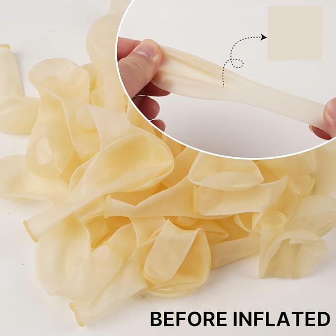 PartyWoo Clear Balloons 155pcs Different Sizes of 18 12 10 5 Inch Transparent Balloon Arch Kit for Graduation Wedding Baby Shower Bridal Shower Anniversary Birthday Party Decorations Clear-Y2