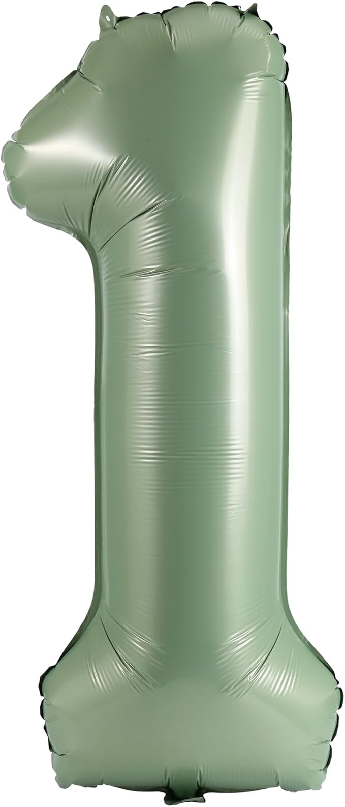 40 Inch Large Foil Helium Number Balloon Birthday Wedding Party 0-9 (Olive Green, 1)