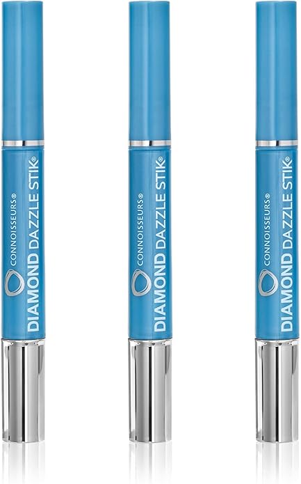 CONNOISSEURS Diamond Dazzle Stik - Portable Diamond Cleaner for Rings and Other Jewelry - Bring Out The Sparkle in Your Diamonds and Precious Stones