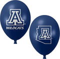 Arizona Wildcats Balloons 10 Pack 11" Official Licensed Logos, Helium Quality Latex Balloons, Perfect for College Football Team Celebration, Decorated Front and Back by Westrick