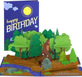 Lovepop Birthday Pop-Up Card for Him - 3D Greeting Cards for Men, Father, Husband - Bigfoot Legendary - 5" x 7" Card - Blank Note Card & Envelope Included