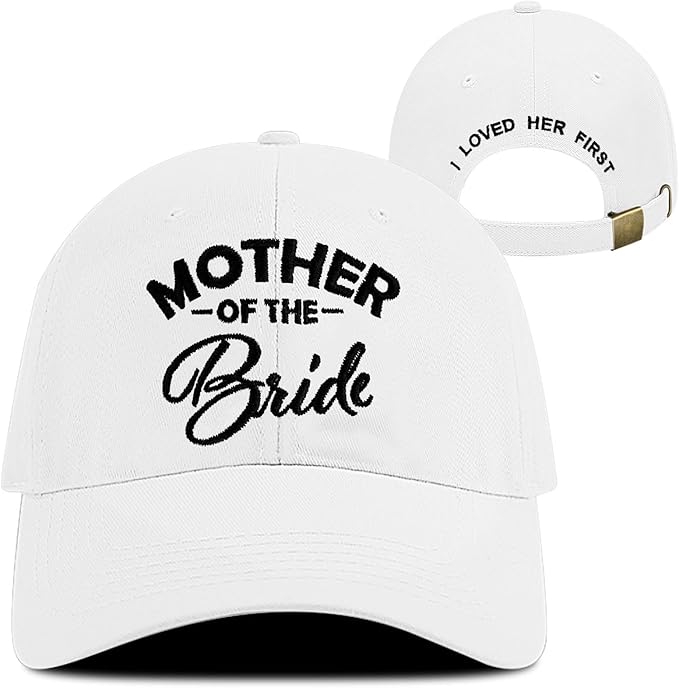 Embroidered Baseball Cap Women Men Engagement Anniversary Honeymoon Wedding Gifts Newlyweds Couples Adjustable Hats