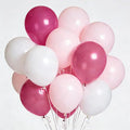 320 Pcs White Light Pink Hot Pink 12 Inch Latex Bulk Balloons for Birthdays Weddings Party Decorations