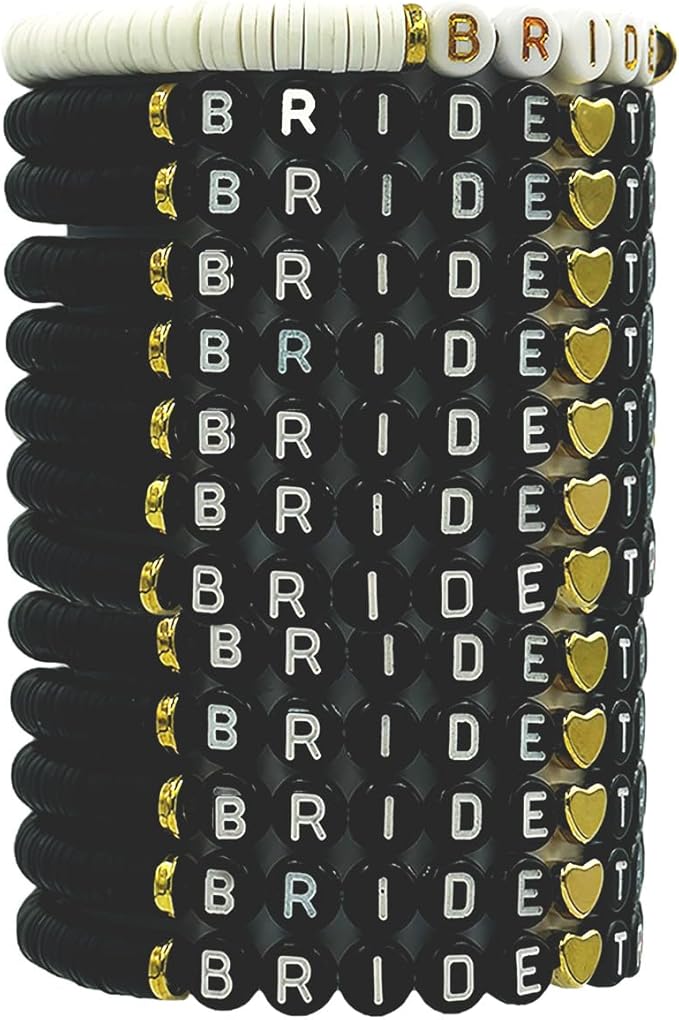 Bachelorette Party Favors, for Bridal Shower, Wedding & Engagement Party Supplies Decor… (1White + 11Black(12Pcs))