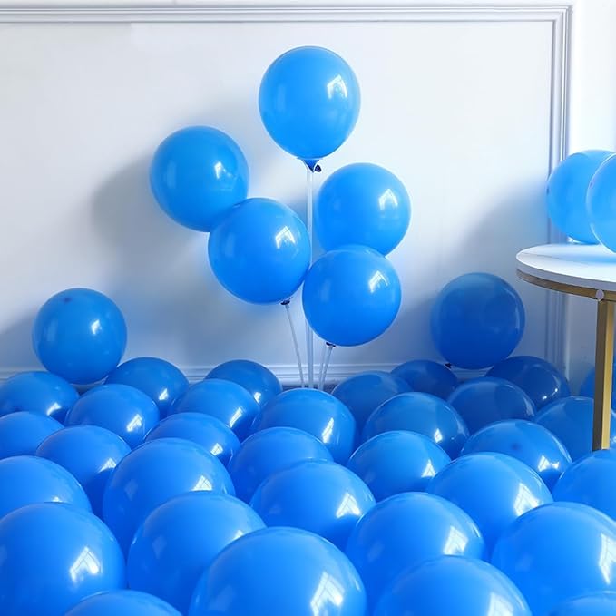 Deep Blue Black White Balloon Arch Kit 163Pcs with Gold Confetti Balloon for Orange and Black Birthday Party Decorations Graduation Party Birthday Party