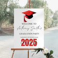 Graduation Party Welcome Sign, Photo Graduation Poster, Greenery Grad Poster, Grad Party Decorations, Senior 2025 2026, Class of 2025 Welcome Board,Custom Grad Celebration Sign, Graduates, Canvas 3