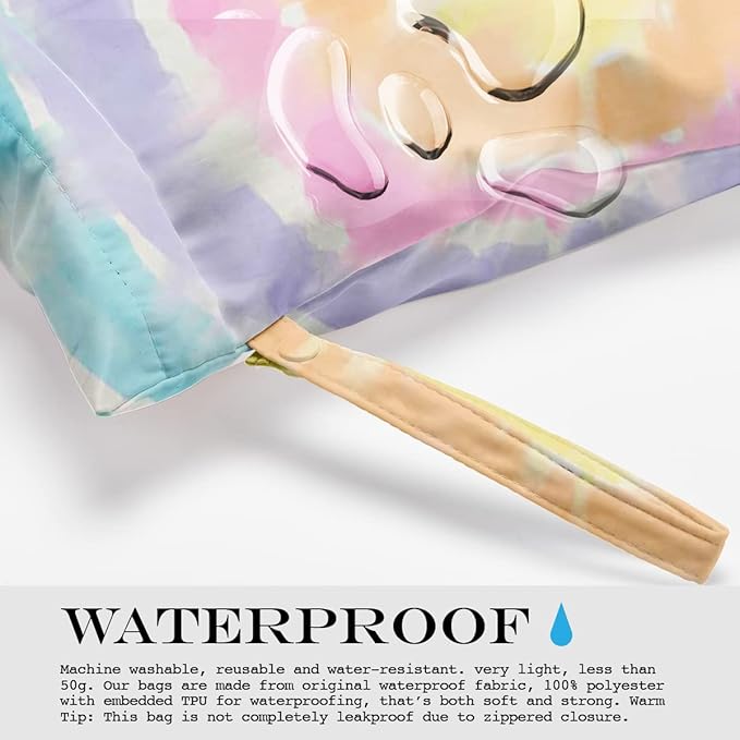 Wet Bag, Wet Dry Bag, For Swimsuit Travel Vacation Beach Pool Weekend Trip Gifts, for Women Friends Bestie Gifts