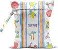 Beach Essentials, Wet Bag for Swimsuit Dirty Clothes Yoga Gym Diaper, Wet Dry Bag, Beach Vacation Essential for Travel Poor Bathing Summer Italian