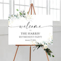 Personalized Retirement Yard Sign, Personalized Lawn Decoration for Happy Retirement Celebration, Outdoor Welcome Board for Party Entrance, Event Decor for Coworker Farewell Party, 12x18 Inch #14