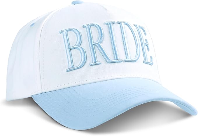 Bride Trucker Hat |Wedding Cap for Bride-to-Be，Bach Party Decorations, Bridesmaid Gift, Bridal Headwear,Wedding Cap