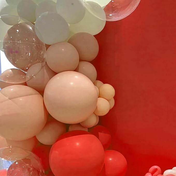 Peach Balloons, 66pack 12inch Pastel Orange Latex Party Balloons for Wedding, Birthday, Graduation, Bridal Shower, Baby Shower, Gender Reveal, Anniversary, Bachelorette Party Decorations