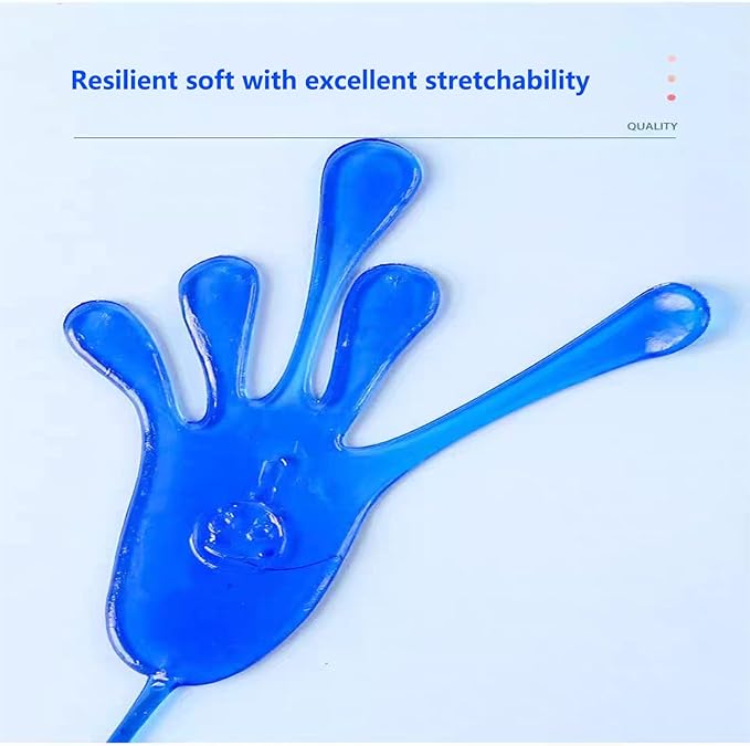 Tuko 40 PCS Sticky Hands, Sticky Finger, Kids' Party Favor Sets, Fun Toys, Halloween Party Favors, Wacky Fun Stretchy Sticky Hands, Party Favors, Birthday Parties, Toys for Sensory Kids,40PCS
