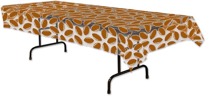 Beistle Football Tablecover 54 inch x 108 inch