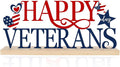 COCHIE Metal Happy Veterans Day Sign, Thank You Veteran Table Centerpieces Decorations for Home, Office, Shelf, Mantel, Indoor, Traditional Party Supplies Decor (Veterans)