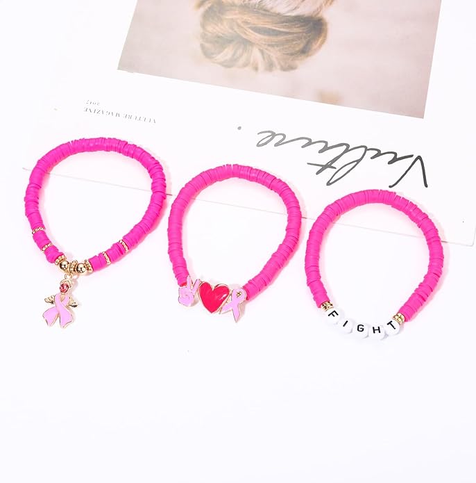 Surfer Heishi Bracelets for Women Stackable Rainbow Vinyl Disc Clay Beaded Stretch Bracelets Elastic Layering Friendship Bracelets Boho Summer Beach Jewelry