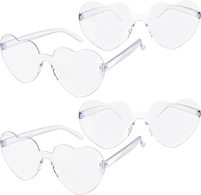 Heart Sunglasses Heart Shaped Glasses Bulk Valentines Halloween Bachelorette Party Decorations Glasses Women Men