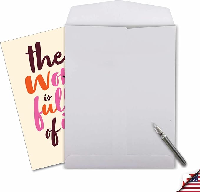 NobleWorks - 1 Jumbo Happy Birthday Card for Women (8.5 x 11 Inch) - Retro Big Humor Stationery for Birthdays - We're Awesome J9310BDG-US