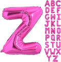 40 Inch Large Hot Pink Letter Z Balloons Alphabet Z Letter Balloons Foil Mylar Letter A Balloons for Birthday Party Anniversary New Year Graduation Wedding