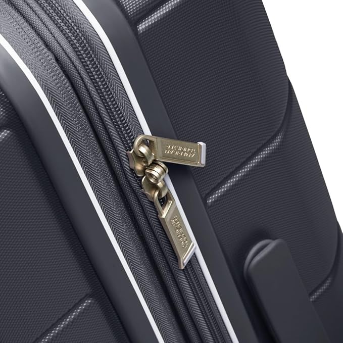 American Tourister Stratum 2.0 Expandable Hardside Luggage with Spinner Wheels, 28-Inch Checked-Large, Charcoal