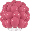 Retro Hot Pink Balloons, 66pack 12inch Blush Hot Pink Balloons Latex Party Balloons for Birthday Baby Shower Valentine's Day Graduation Wedding Gender Reveal Anniversary Party Decorations