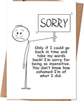 Apology Card for Him Her, I'm Sorry Gifts for Her, I'm Sorry Cards for Friends Family