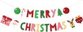 KatchOn, Colorful Merry Christmas Banner - 10 Feet, No DIY | Merry Christmas Decorations Outdoor, Indoor | Red Xmas Decorations | Hanging Garland Decoration for Home Wall Mantle Fireplace Party