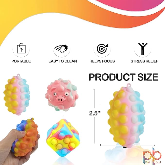 134 Pack Party Favors for Kids 3-5 4-8-12, Treasure Box Toys for Classroom Prizes, Pinata Filler, Goodie Bag Stuffers, Treasure Chest Carnival Prizes Bulk Toys Easter Egg Fillers