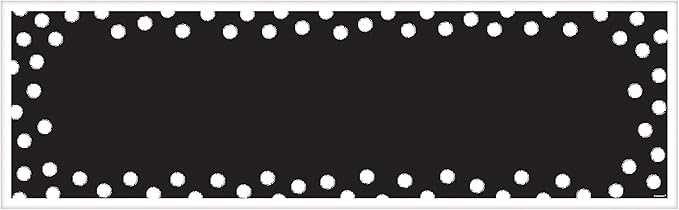 Amscan Customizable Giant Sign Banner Party Supplies (121 Piece), 65" x 20", Black/White