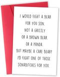 Son Birthday Card, Happy Birthday Card for Son Adult, Gifts from Mom and Dad