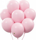 AFTERLOON® Biodegradable Balloons Baby Pink 12 Inch 100 Pack, Matte Color Thickened Extra Strong Latex Helium Float, for Baby Shower Gender Reveal Garland Arch Wedding Birthday Party Decorations