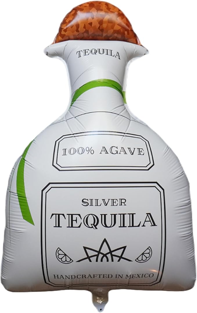 Giant 30" Tequila Balloon (set of 1) Tequila Party Decorations, 21st Birthday, Margs and Matrimony Bachelorette, Margarita Balloons, Cinco de Mayo