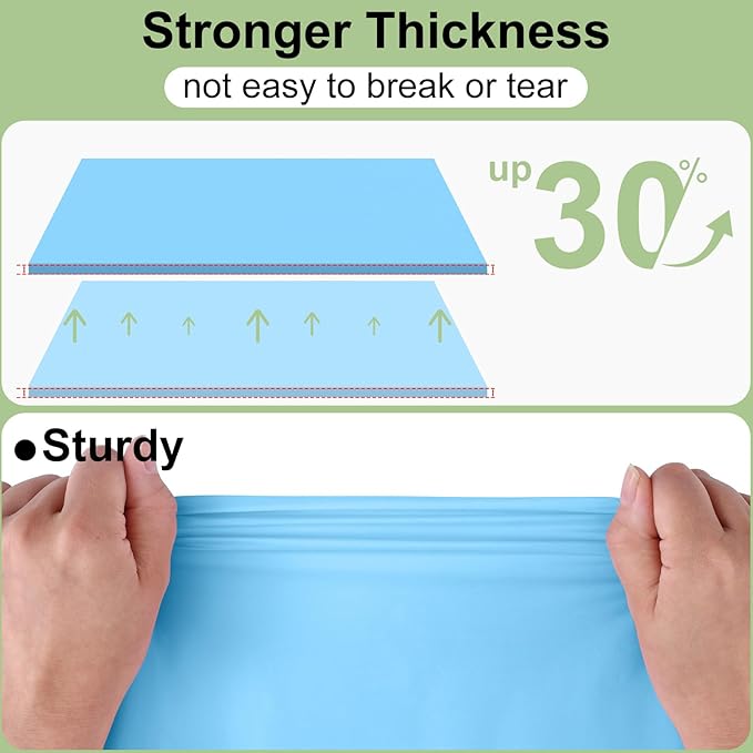 misaya 6 Packs Disposable Plastic Table Cloth, 54 x 108 Inch Waterproof Rectangle Tablecloth, Leakproof & Sturdy Decorative Table Covers for Easter, Picnic, Party and Outdoor, Light Blue