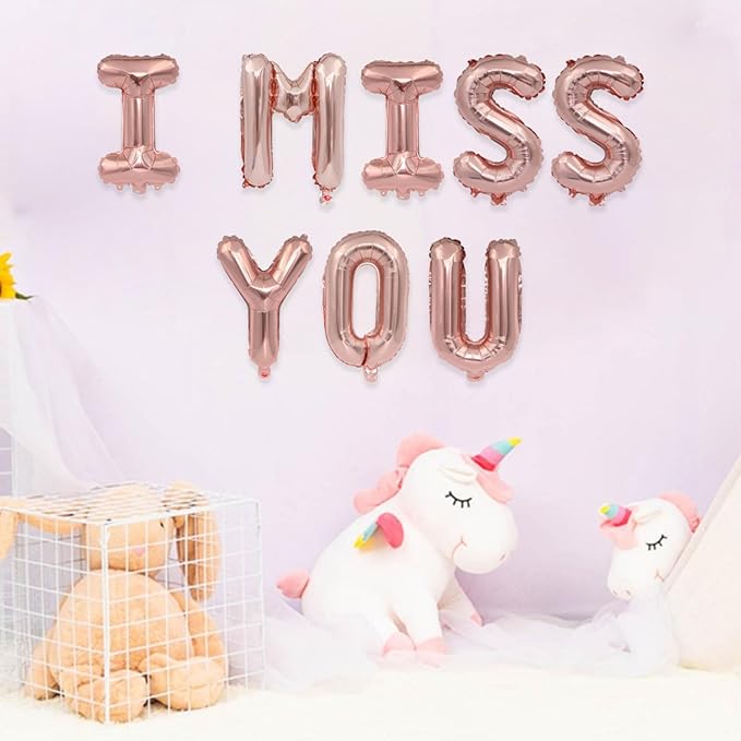 2 Set 52Pcs Rose Gold Alphabet A-Z Letter Balloons 16in Balloon Foil Letter Decorations Party Decor Rose Gold Letter Balloons Alphabet A-Z Party Supplies