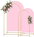 Metal Arch Backdrop Stand and Cover Set, 7.2FT, 6FT Party Backdrop, Easy to Assemble, Backdrop Stand for Parties, Birthday, Baby Shower
