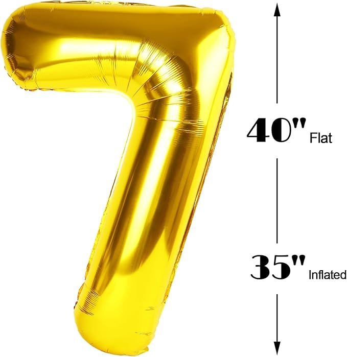 Gold Mylar Number 70 Balloon 40 inch, Number 70 Birthday Balloon, Gold Foil 70 Balloon for 70 Birthday Party, Anniversary Celebration Number Balloons Decorations
