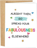 Funny Leaving Card for Coworker & Friend - Farewell & New Job Card for Women & Men