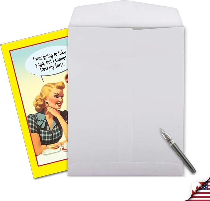 NobleWorks Jumbo Funny Birthday Greeting Card 8.5 x 11 Inch with Envelope (1 Pack) Large Jumbo Bday Trust My Farts J1408BDG-UA