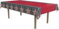 Beistle Red Carpet Star Tablecover