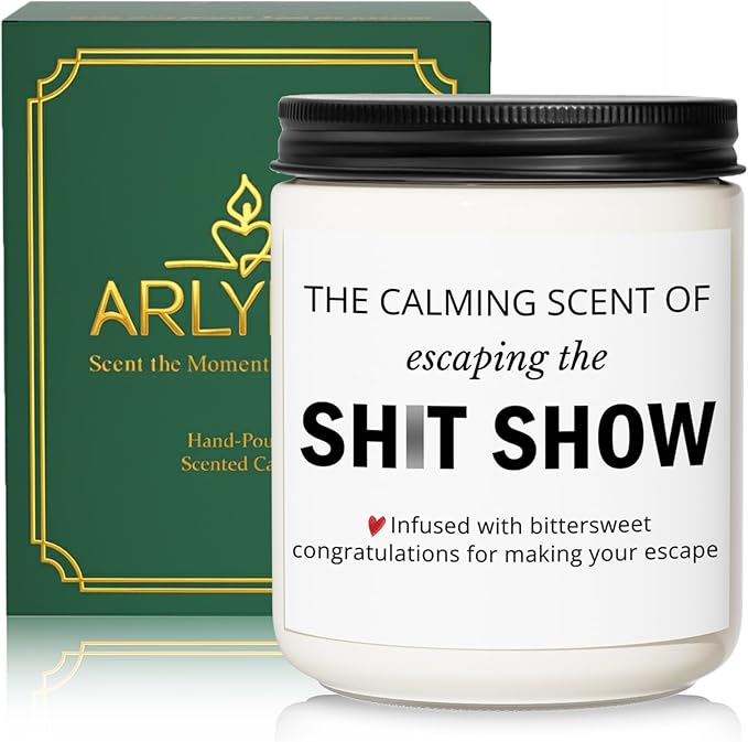 Sarcastic Candle, Going Away, Goodbye, Farewell Gifts for Coworkers, Funny Retirement Gift for Woman Men, Coworker Leaving Job, New Job, Moving Away Presents for Friends, Boss, Work Bestie, Colleague