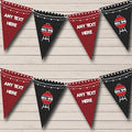 BBQ Grill Cookout Rustic Personalized Birthday Party Bunting - Hanging Party Decoration - Birthday Party Banner Garland | Decorative Party Supplies