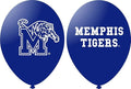 Memphis Tigers Balloons 10 Pack 11" Official Licensed Logos, Helium Quality Latex Balloons, Perfect for College Football Team Celebration, Decorated Front and Back by Westrick