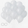 105pcs Clear Balloons 12inch Party Latex Balloons for Boys Girls Birthday Baby Shower Gender Reveal Wedding Sunflower Party Decorations