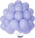 PartyWoo Dusty Purple Balloons 50pcs 12 Inch Lavender Lilac Boho Neutral Balloons for Graduation Baby Shower Bridal Shower Wedding Engagement Cat Tornado Theme Birthday Party Decorations Purple-F49